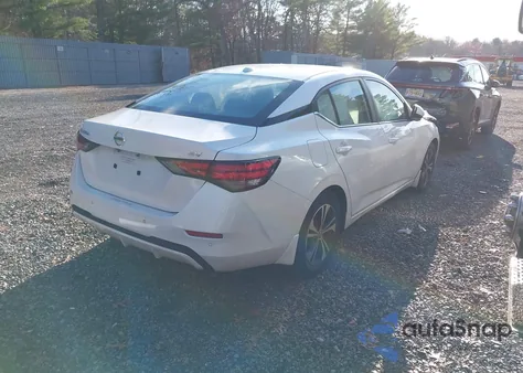 2021 Nissan Sentra Sv Xtronic Cvt z USA, uszkodzony, nr VIN 3N1AB8CV2MY233137